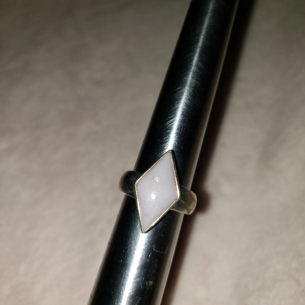 SS pink stone ring - Picture 5 of 5